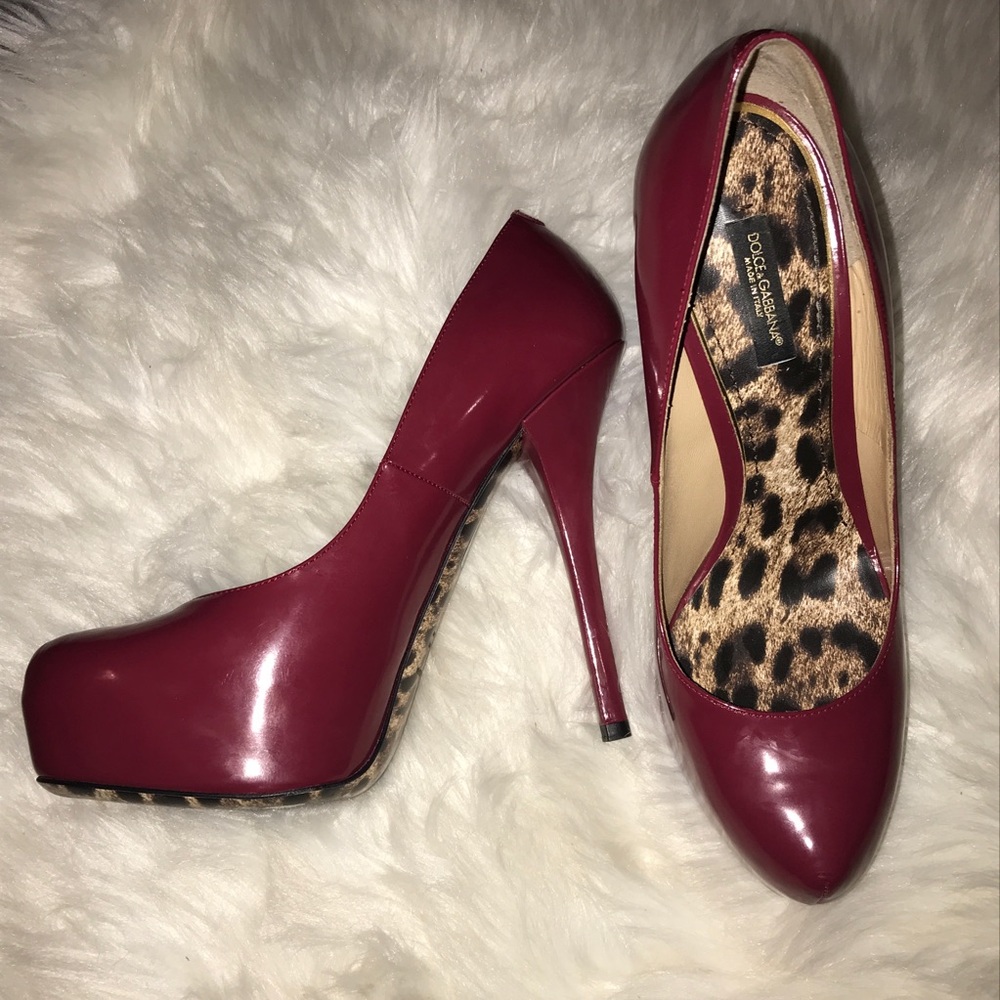 👠 Dolce & Gabbana Décolleté Vitello Lucid heels
